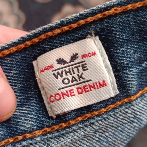 Levi's white oak cone denim high rise denim shorts womens sz 31 - Picture 10 of 10